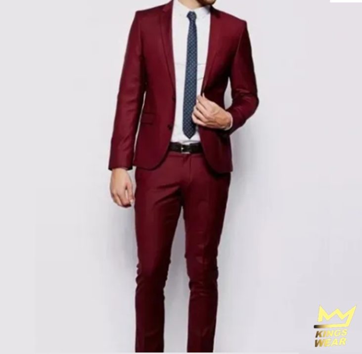 Terno Oxford Slim Bordo