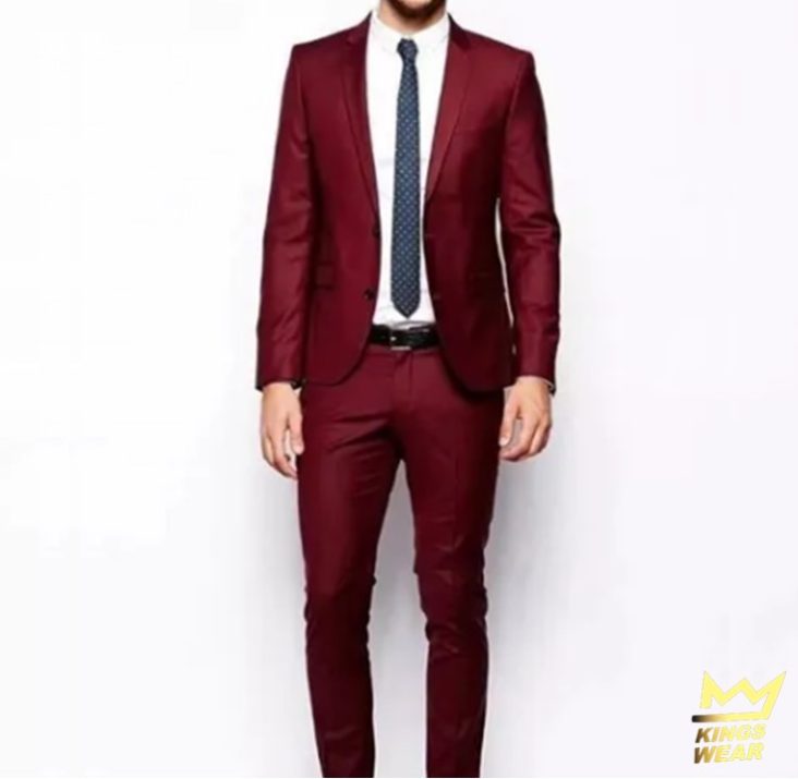 Terno Oxford Slim Bordo