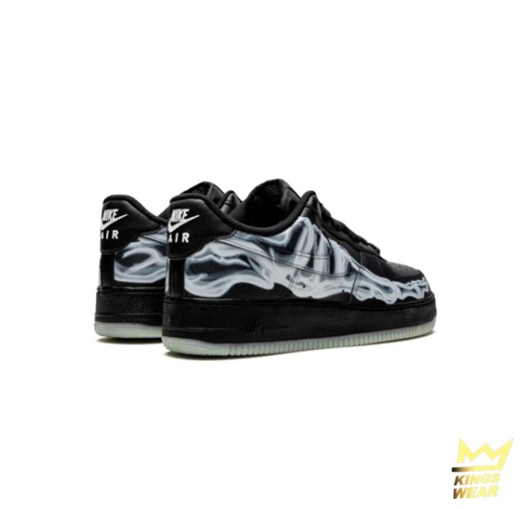 Tênis Air Force One Skeleton Black