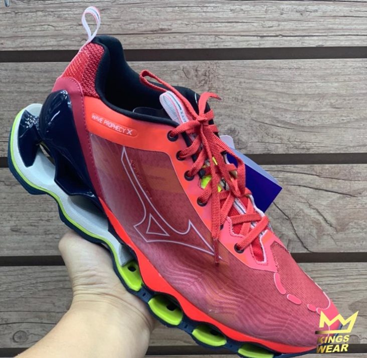 Tênis Mizuno Wave Prophecy X Vermelho Imp