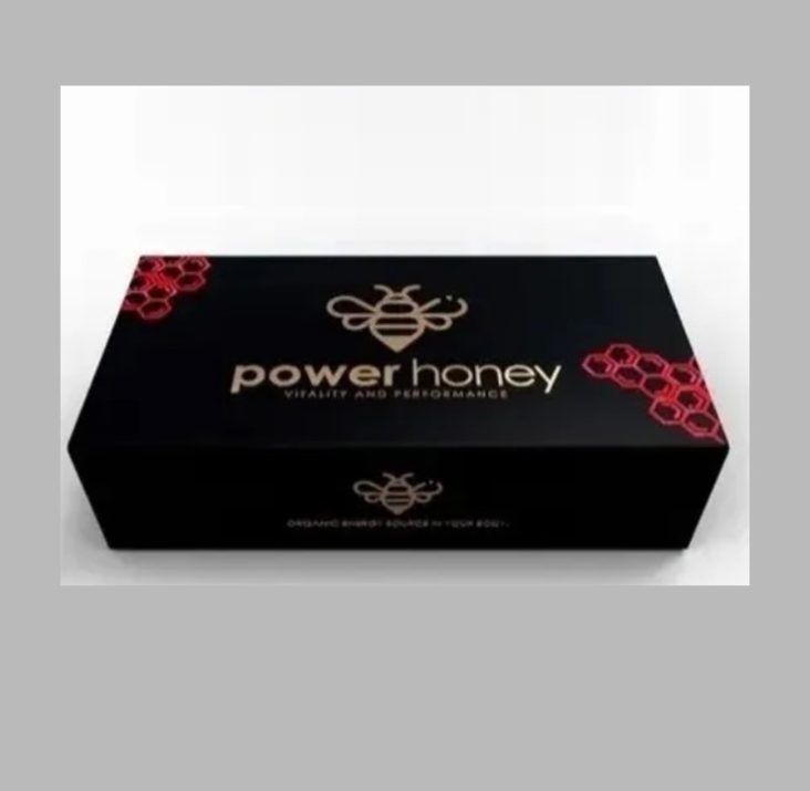 12 Sachês Mel Power Honey Unissex Estimulante Original